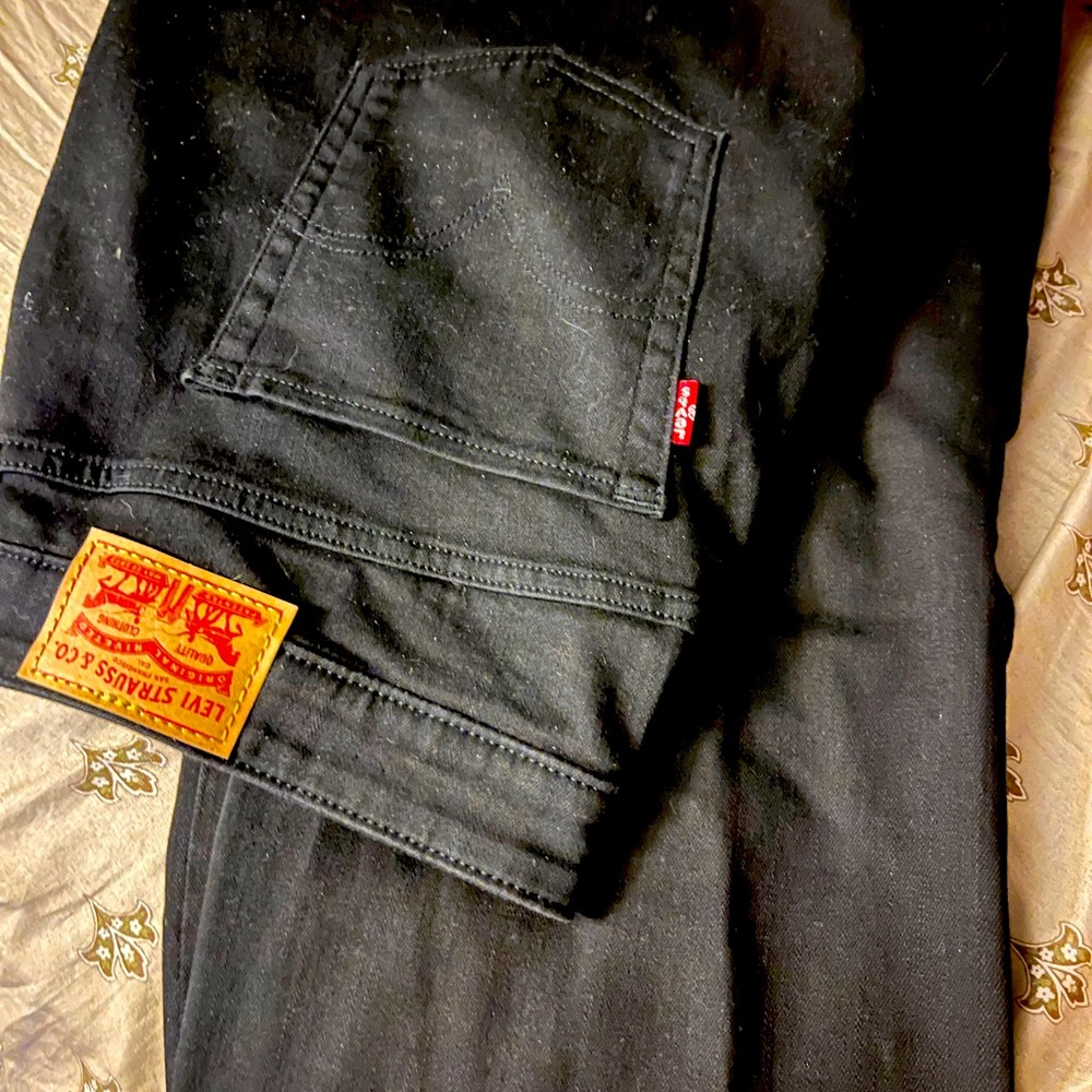 Plus size Levis jeans black size 20W